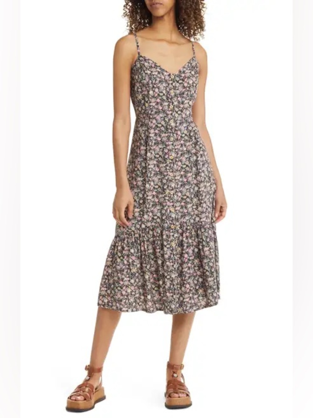 Nordstrom/BP Floral Button-Up Sundress